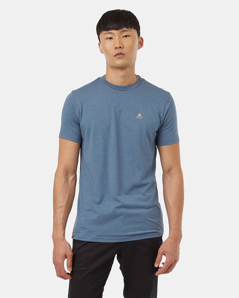 Men's Embroidered Polyester T-Shirt