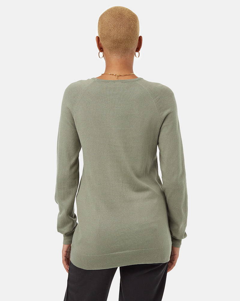 Women's Longsleeve Crossover Jumper