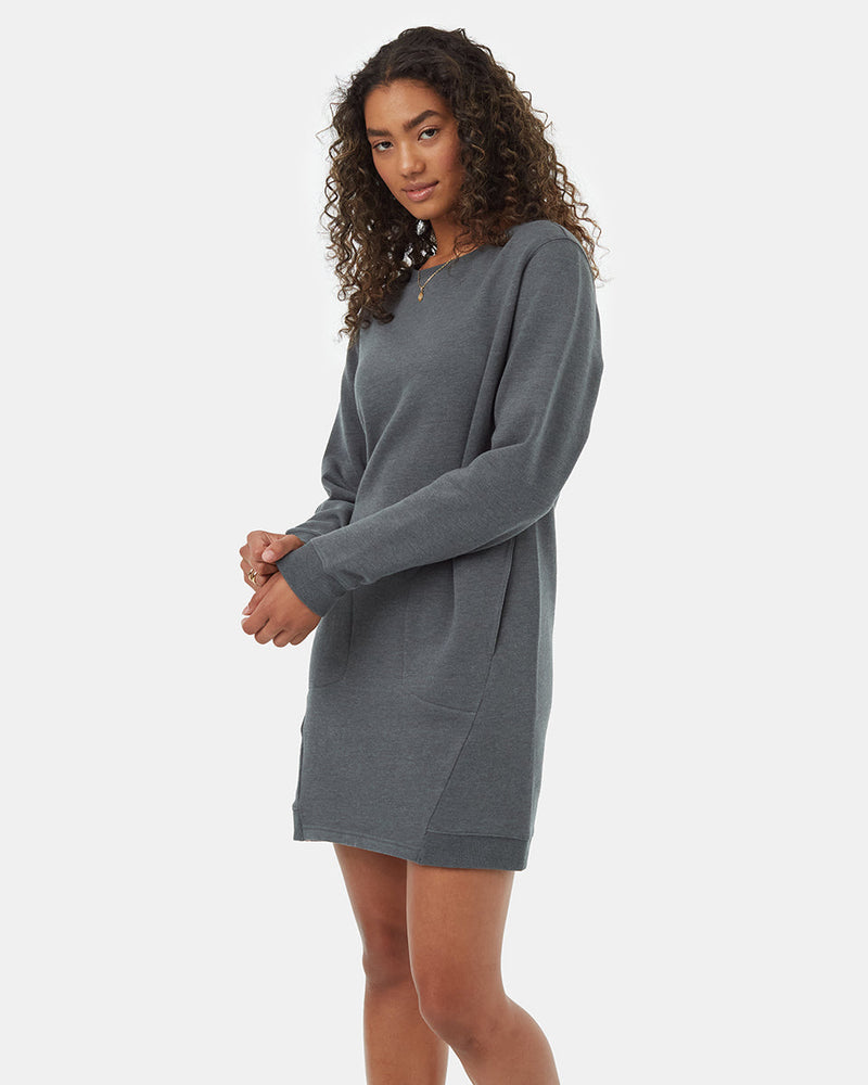Women's Crew Neck Sweater Dress