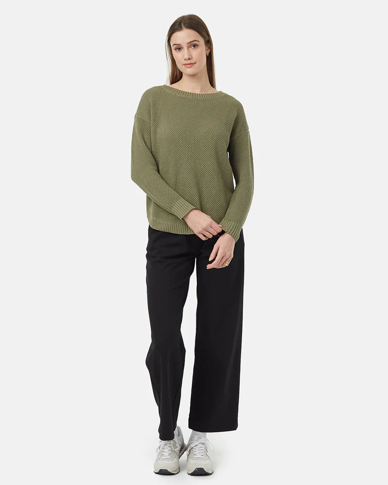 Women's Organic Cotton Knit Sweater