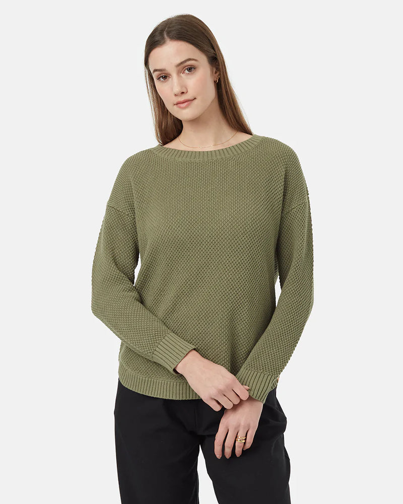 Women's Organic Cotton Knit Sweater