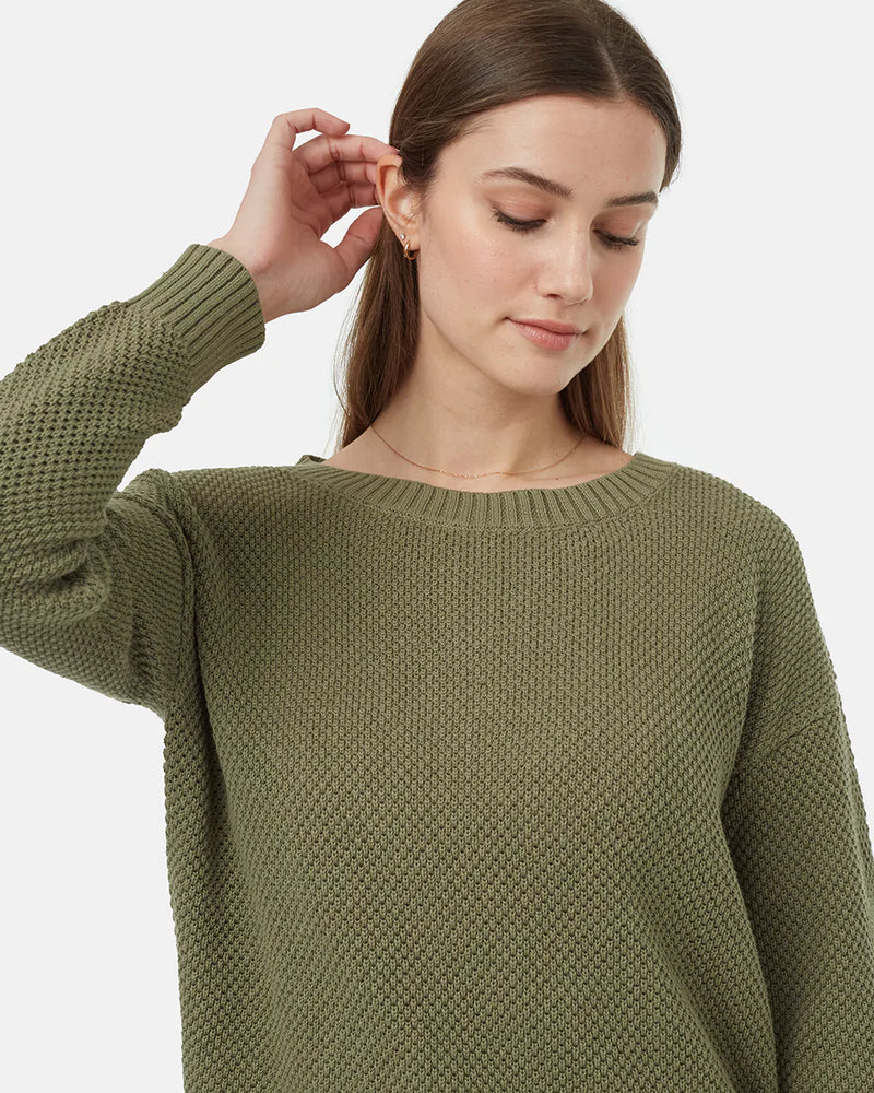 Women's Organic Cotton Knit Sweater