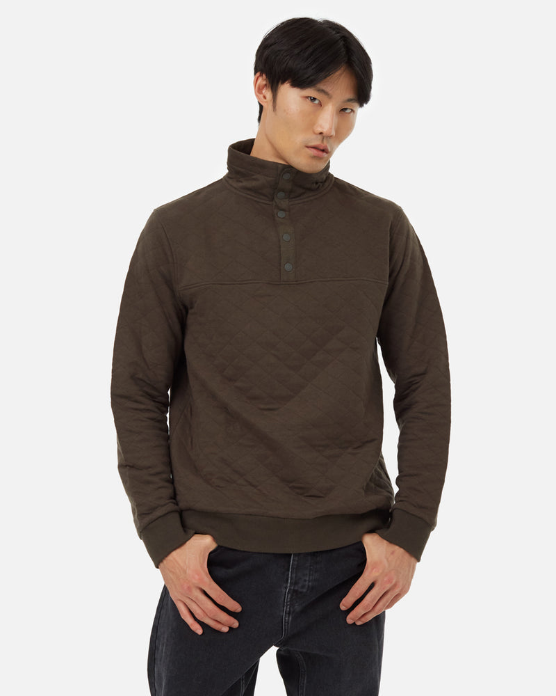 Men's Quilted Sweatshirt