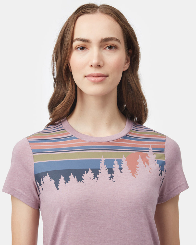 Womens Retro Graphic Tee_purple