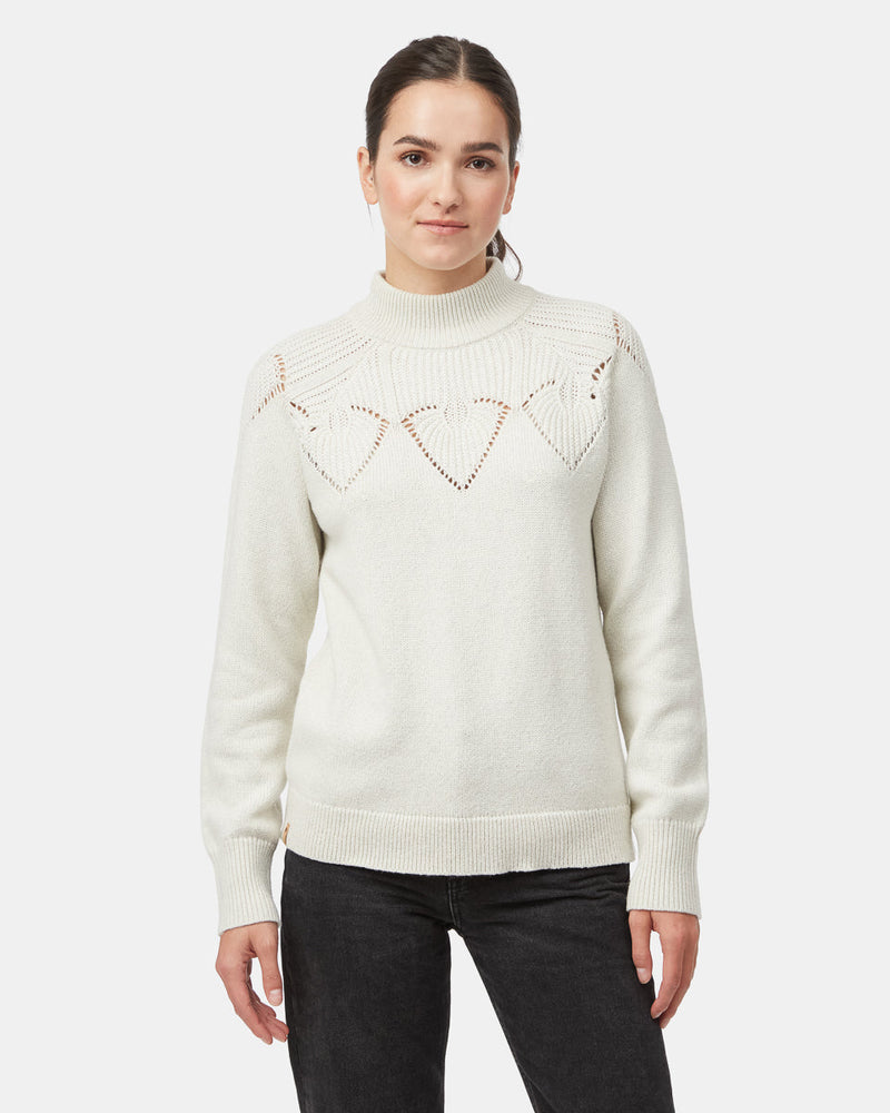 Women's Recycled Polyester Turtleneck Sweater